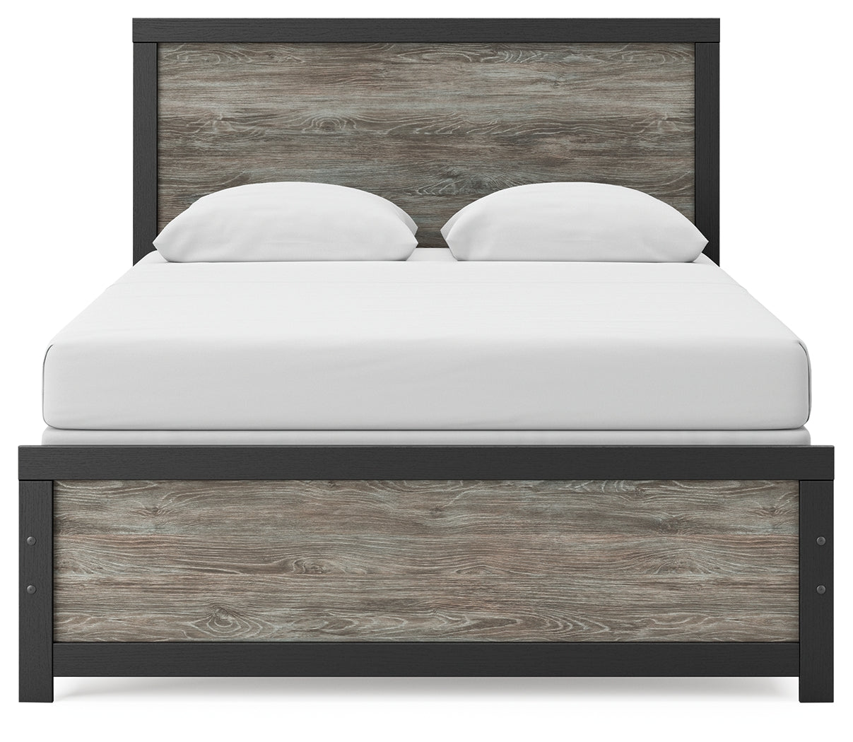 Broachmyn Black/Gray Queen Panel Bed, Dresser and Nightstand (Online Special Price) - Ornate Home