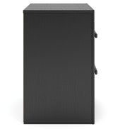 Broachmyn Black/Gray Queen Panel Bed, Dresser and Nightstand (Online Special Price) - Ornate Home