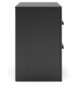 Broachmyn Black/Gray Queen Panel Bed, Dresser and Nightstand - Ornate Home