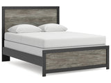 Broachmyn Black/Gray Queen Panel Bed (Online Special Price) - Ornate Home