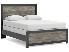 Broachmyn Black/Gray Queen Panel Bed (Online Special Price) - Ornate Home