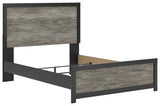 Broachmyn Black/Gray Queen Panel Bed (Online Special Price) - Ornate Home