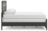 Broachmyn Black/Gray Queen Panel Bed (Online Special Price) - Ornate Home