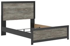 Broachmyn Black/Gray Queen Panel Bed - Ornate Home