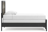 Broachmyn Black/Gray Twin Panel Bed, Dresser and Mirror (Online Special Price) - Ornate Home