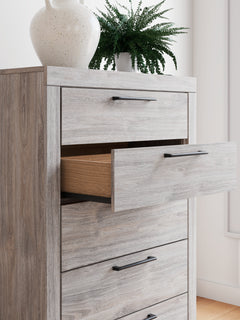 Broachmyn Gray Chest of Drawers - Ornate Home