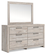 Broachmyn Gray Dresser and Mirror - Ornate Home