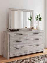 Broachmyn Gray Dresser and Mirror - Ornate Home