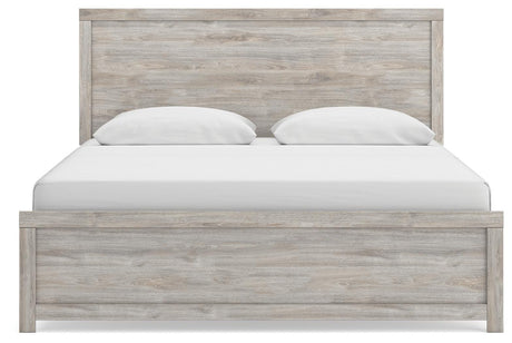 Broachmyn Gray King Panel Bed, Dresser and Nightstand - Ornate Home