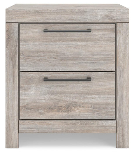 Broachmyn Gray King Panel Bed, Dresser and Nightstand - Ornate Home
