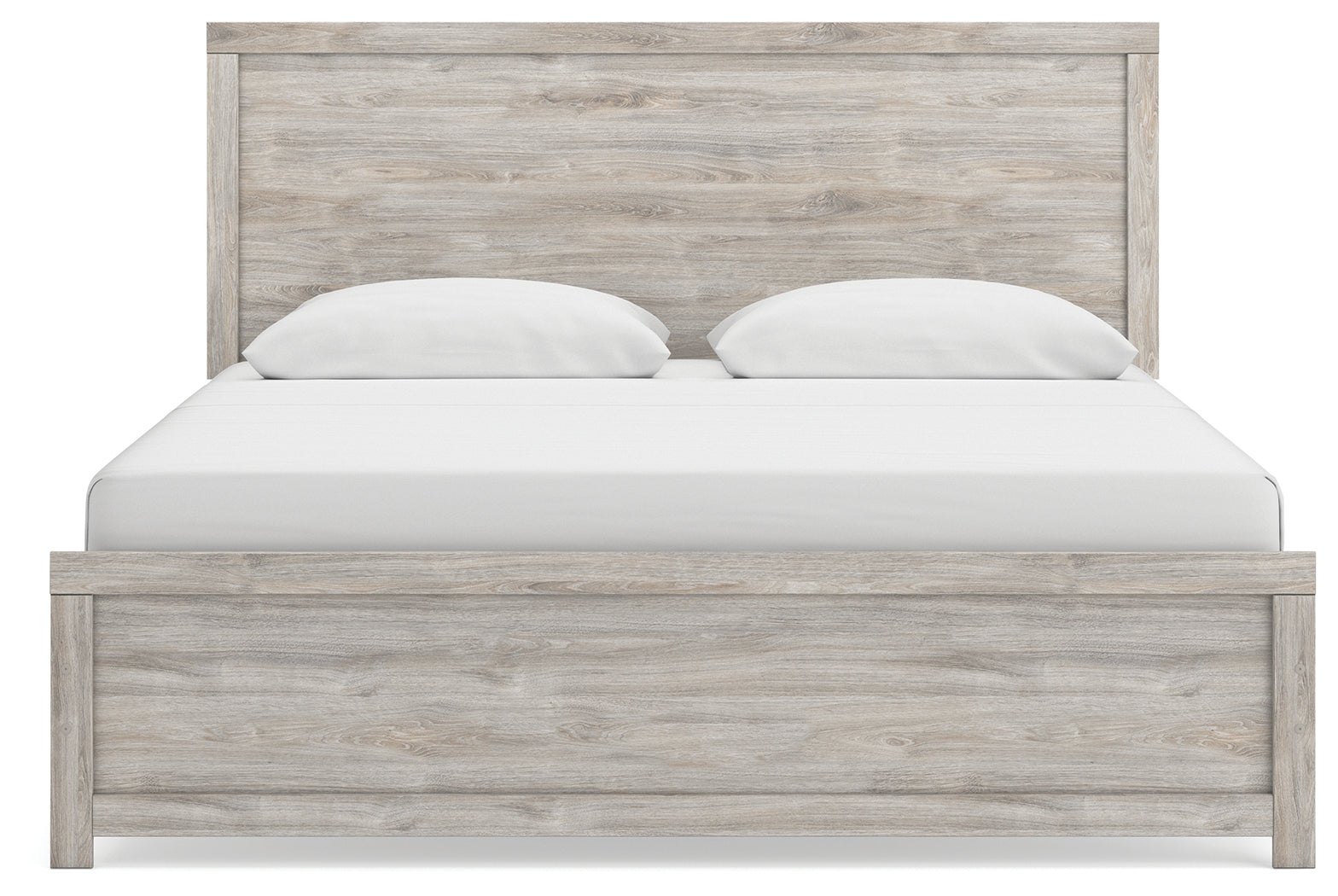 Broachmyn Gray King Panel Bed - Ornate Home