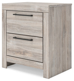 Broachmyn Gray Nightstand - Ornate Home