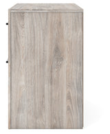 Broachmyn Gray Queen Panel Bed, Dresser and Nightstand - Ornate Home
