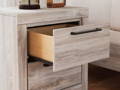 Broachmyn Gray Queen Panel Bed, Dresser and Nightstand - Ornate Home