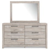 Broachmyn Gray Twin Panel Bed, Dresser and Mirror (Online Special Price) - Ornate Home