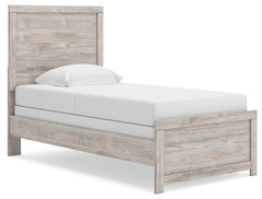 Broachmyn Gray Twin Panel Bed, Dresser and Mirror - Ornate Home