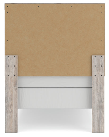 Broachmyn Gray Twin Panel Bed, Dresser and Mirror - Ornate Home