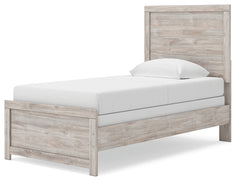 Broachmyn Gray Twin Panel Bed, Dresser and Mirror - Ornate Home