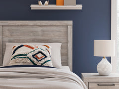 Broachmyn Gray Twin Panel Bed, Dresser and Mirror - Ornate Home