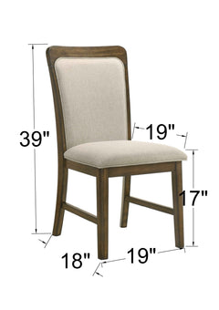 Broadmoor Beige/Brown Dining Set - Ornate Home