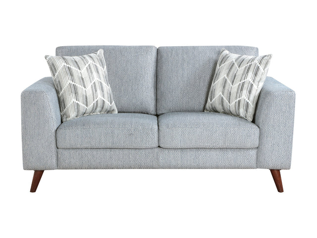 Broadway Gray Loveseat - Ornate Home