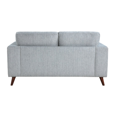 Broadway Gray Loveseat - Ornate Home