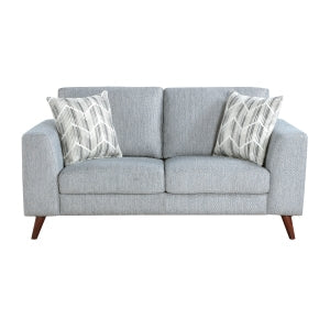 Broadway Gray Loveseat - Ornate Home