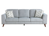 Broadway Light Gray Sofa - Ornate Home