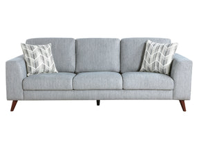Broadway Light Gray Sofa - Ornate Home