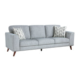 Broadway Light Gray Sofa - Ornate Home