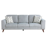 Broadway Light Gray Sofa - Ornate Home
