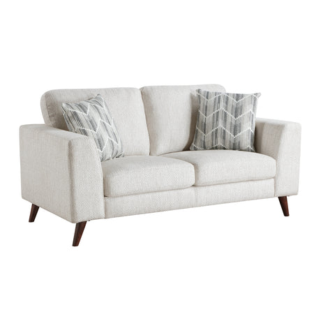 Broadway Silver Cloud Loveseat - Ornate Home