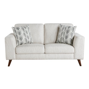 Broadway Silver Cloud Loveseat - Ornate Home