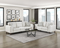 Broadway Silver Cloud Sofa - Ornate Home