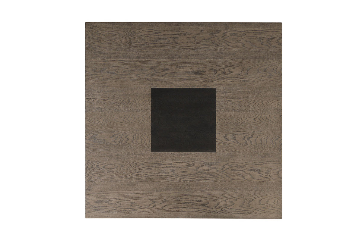 Broager Rustic Oak/Dark Walnut 5 Pc. Square Table Set - Ornate Home