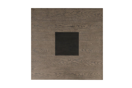 Broager Rustic Oak/Dark Walnut 5 Pc. Square Table Set - Ornate Home