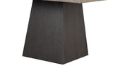 Broager Rustic Oak/Dark Walnut 5 Pc. Square Table Set With White Swivel Chairs - Ornate Home