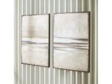 Brockdunn Tan/Brown Wall Art (Set of 2) (Online Special Price) - Ornate Home