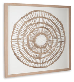 Brockham Brown Wall Decor - Ornate Home