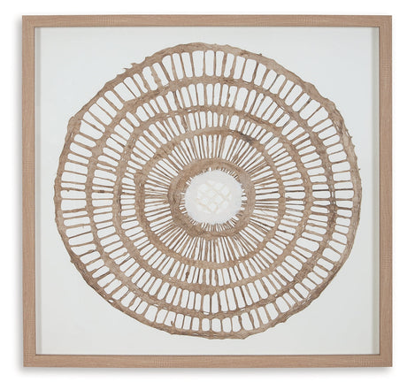 Brockham Brown Wall Decor - Ornate Home