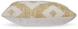 Brockner Next-Gen Nuvella Brown/Yellow Pillow (Online Special Price) - Ornate Home