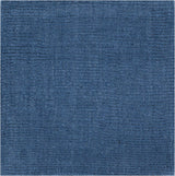 Brockton Solid Blue Wool Rug - Ornate Home