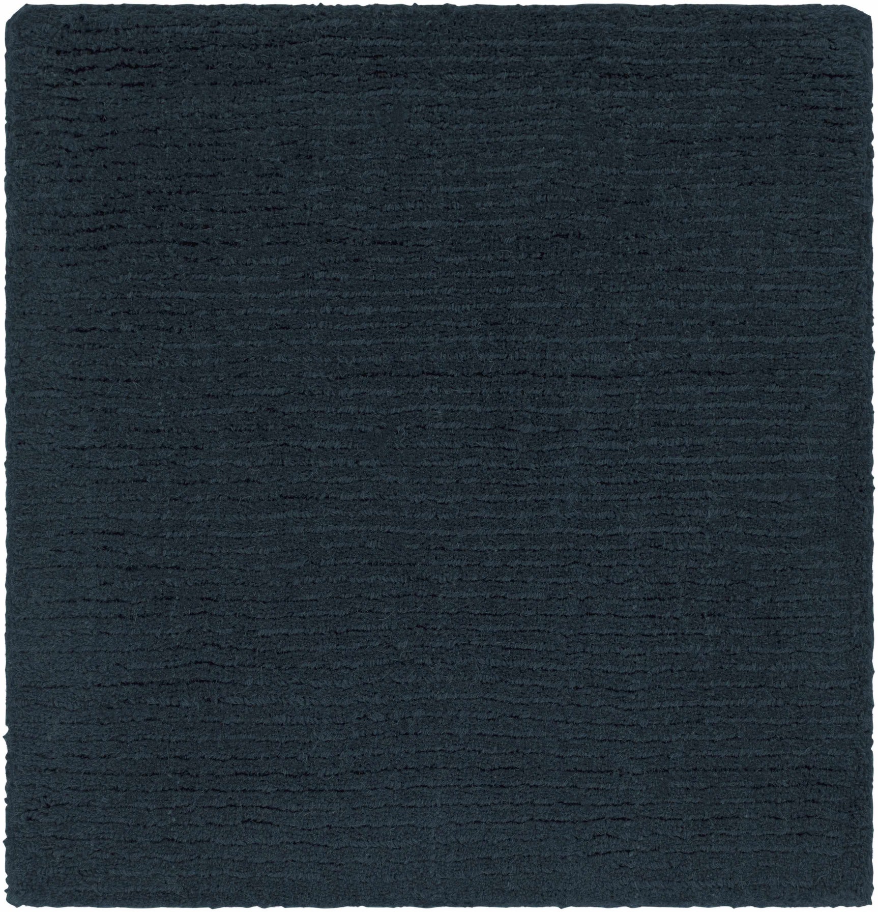 Brockton Solid Dark Blue Wool Rug - Ornate Home