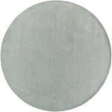 Brockton Solid Dusty Sage Wool Rug - Ornate Home