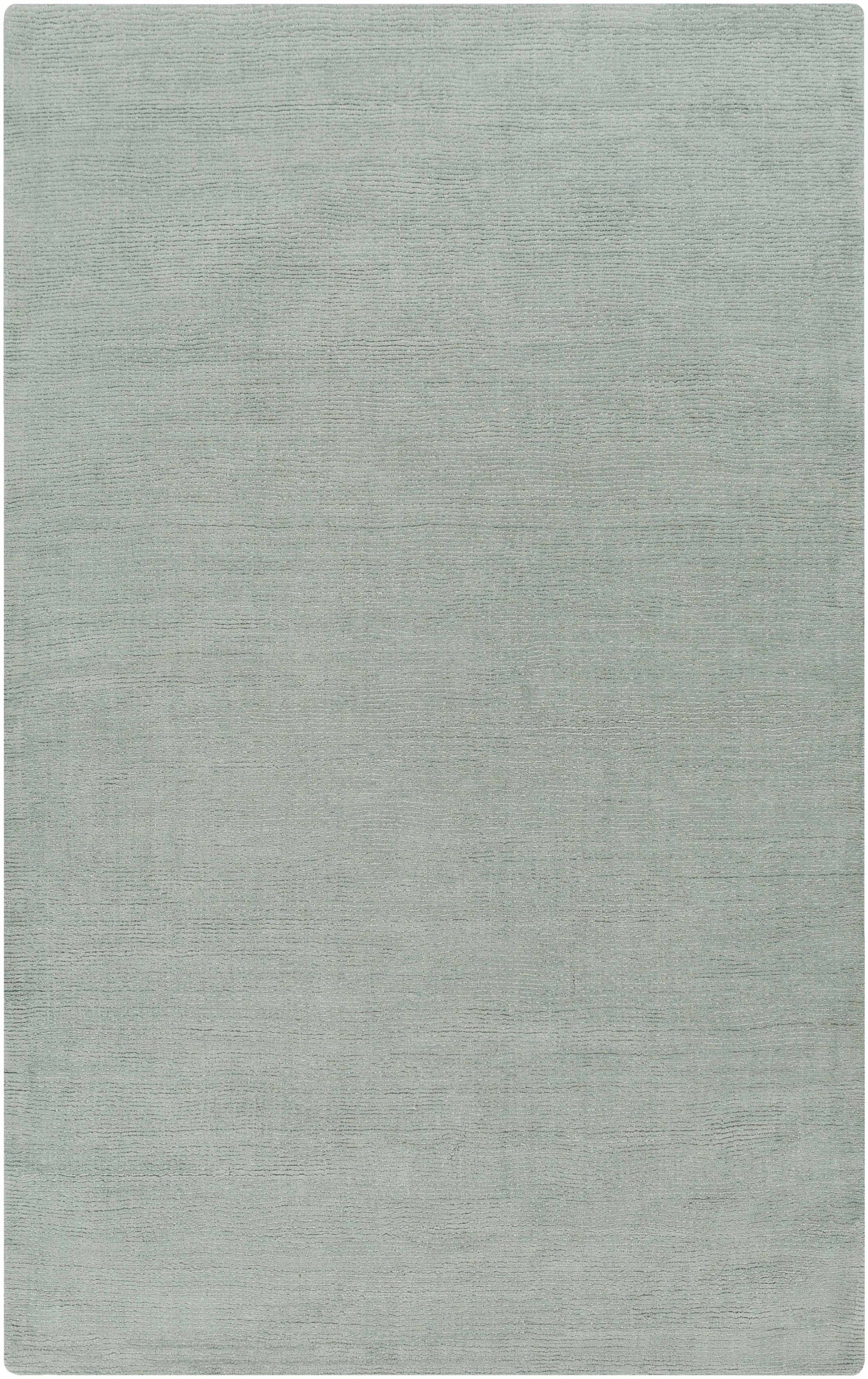 Brockton Solid Dusty Sage Wool Rug - Ornate Home