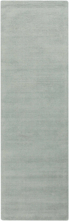Brockton Solid Dusty Sage Wool Rug - Ornate Home