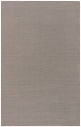 Brockton Solid Gray Wool Rug - Ornate Home