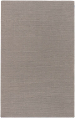 Brockton Solid Gray Wool Rug - Ornate Home