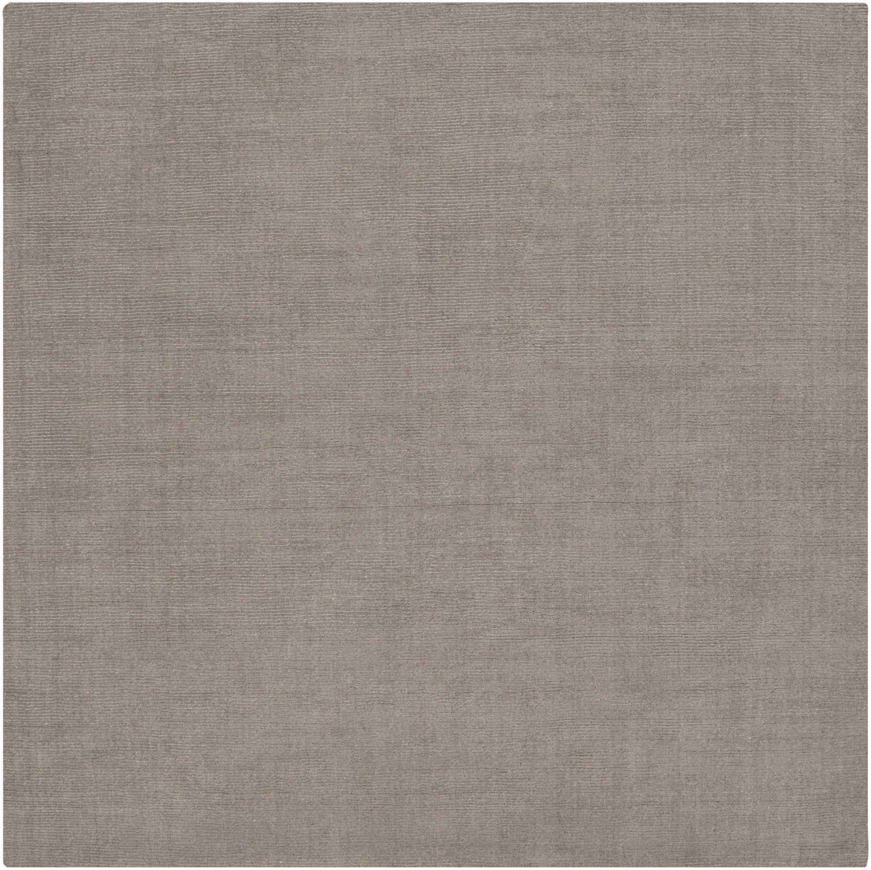 Brockton Solid Gray Wool Rug - Ornate Home
