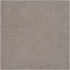 Brockton Solid Gray Wool Rug - Ornate Home